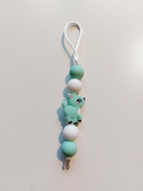 Jaszipper - Hert mint groen