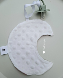 Speendoek Moon - Baby Pink