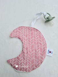 Speendoek Moon - Baby Pink