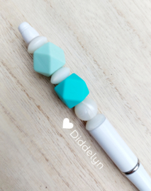 Pen wit - Mint & Parelmoer