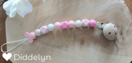 Speenkoord Baby Pink