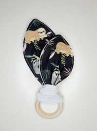 Bijtring knuffeldoek Luiaard