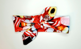 Knoop haarband klein - candy