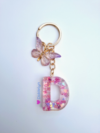 Letter D - Multicolor ♡ Vlinder