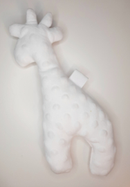 Knuffel giraffe - Baby roze