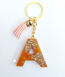 Letter A - Brons & Goud