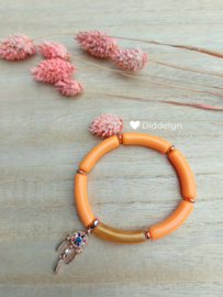 Tube armband ♡ Oranje