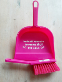 Leerzame Stof - Stoffer & Blik roze