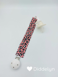 Speenkoord stof -  Pink Panter