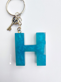 Letter H - Blauw