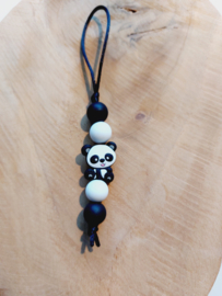 Jaszipper - Panda zwart wit
