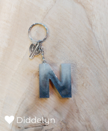 Letter N - Grijs