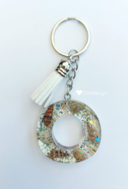 Letter O - Schelpen ♡ wit