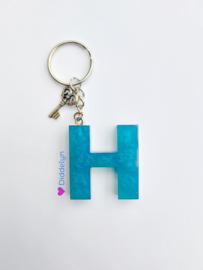 Letter H - Blauw