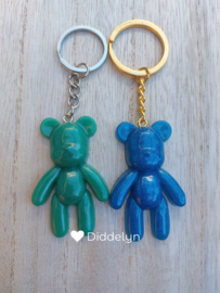 Sleutelhanger Teddy bear - Groen