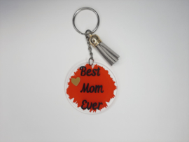 Best Mom Ever - Grijs kwastje