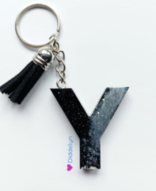 Letter Y - zwart