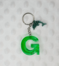 Letter G - Groen ♡ dolfijn