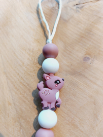 Jaszipper - Hert oud roze