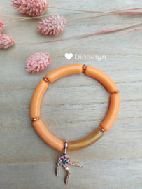 Tube armband ♡ Oranje