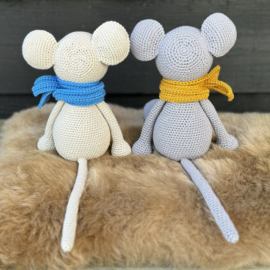 Gehaakte Knuffel - Muis Moor