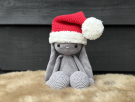 HAAKPATROON Kerstmuts Konijn Bibi