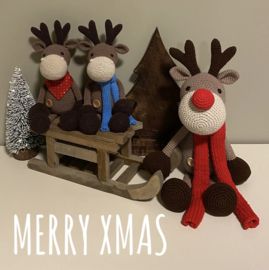 HAAKPATROON Rendier Rex en Rudolph