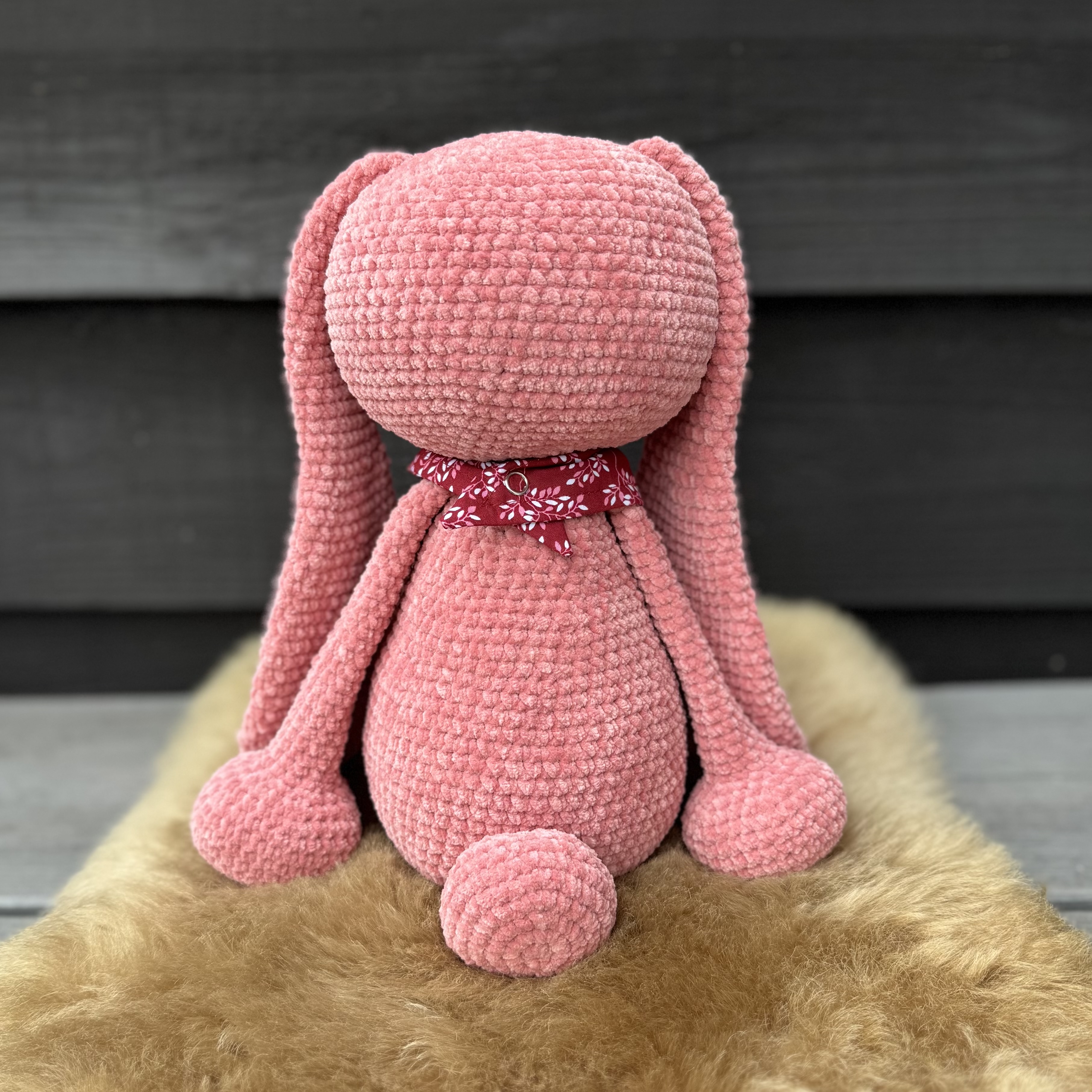 Gehaakte Knuffel - Konijn Bibi XXL Velvet