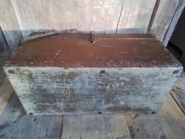 Houten bruine kist