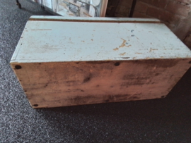 Houten opbergkist