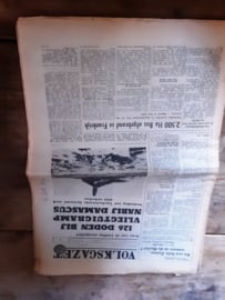 Oude krant uit 1975.