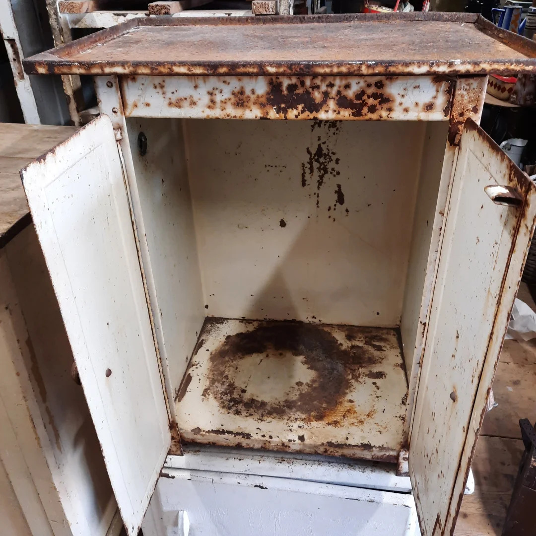 Stoer industrieel kastje