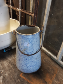 Emaille opbergpot