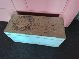 Houten opbergkist