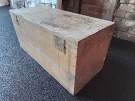 Houten opbergkist