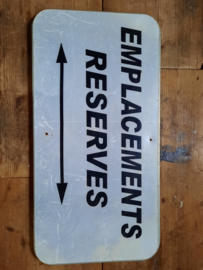 Aluminium verkeersbord