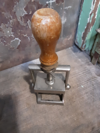 Oude stempelaar