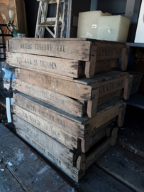 Houten oud kratje