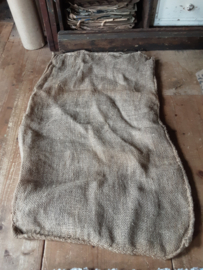 Oude jute zak