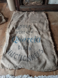 Oude jute zak