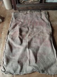 Oude jute zak