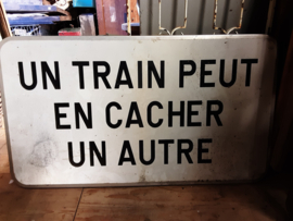 Oud verkeersbord