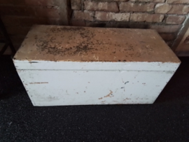 Houten opbergkist