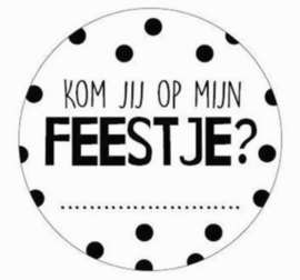 Kom jij op mijn feestje?