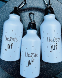 Drinkfles Liefste juf