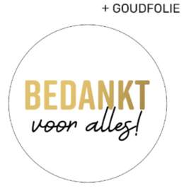 Bedankt voor alles!