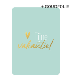 Fijne vakantie!