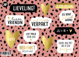 Stickervel  Lieveling