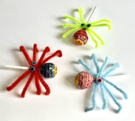 Spinnen lollie