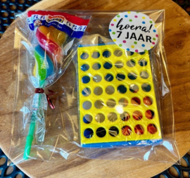 4 op één rij